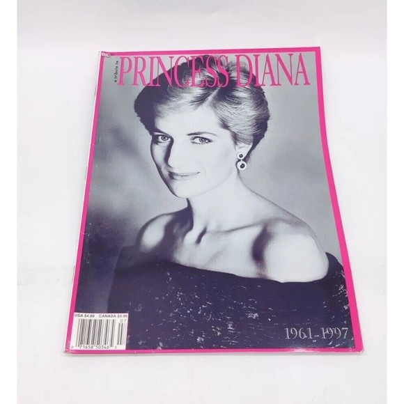 Vintage Presents A Tribute To Princess Diana 1961-1997 Magazine With Insert 90s - Picture 1 of 13